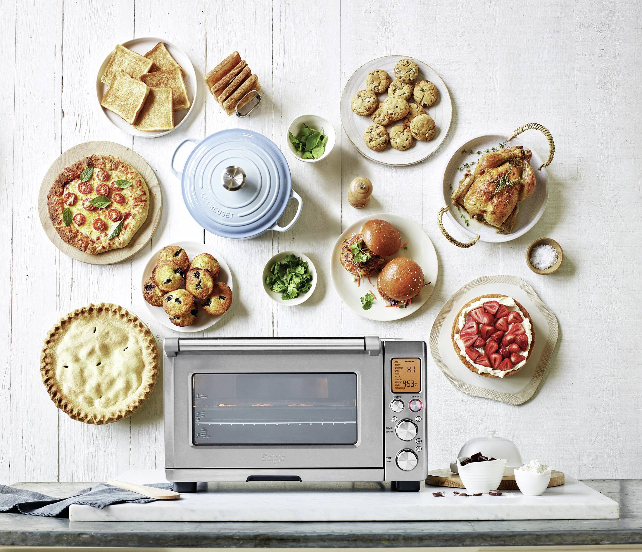 Sage The Smart Oven Pro Minibackofen mit Konvektion 21l