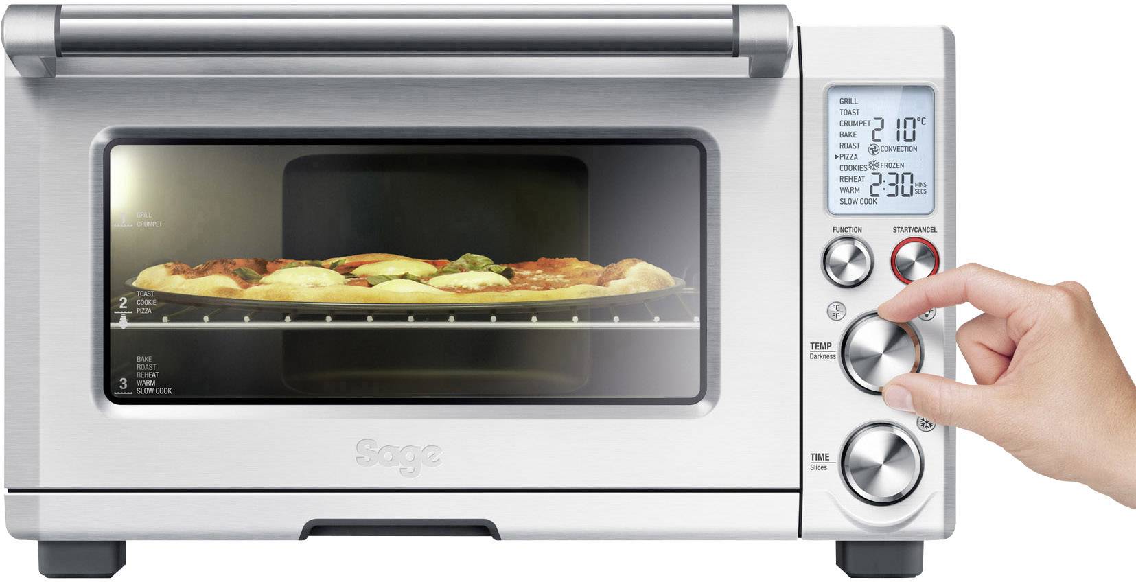 Sage The Smart Oven Pro Minibackofen mit Konvektion 21l