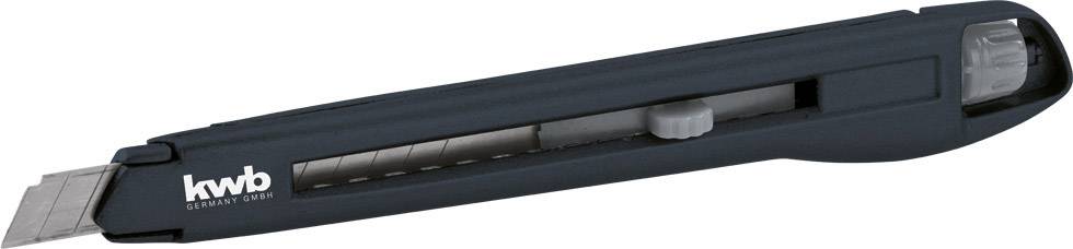 Kwb 015809 Interlock Abbrechklingenmesser mit Drehknopf, 9mm 1St.