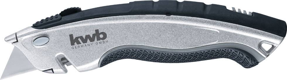 kwb 013320 Ergonomisches Sicherheits Trapezklingenmesser mit Schnurschneider, 175 mm 1 St.