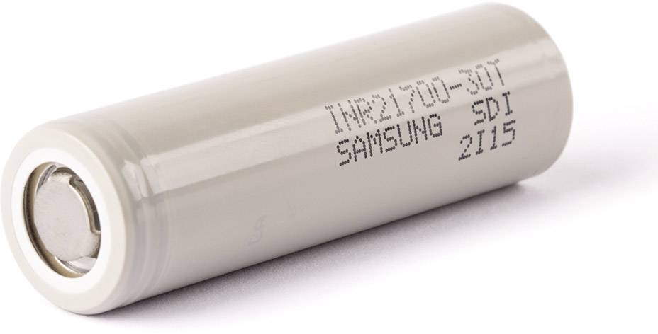 Samsung INR21700-30T Spezial-Akku 21700 Flat-Top Li-Ion 3.6 V 3000 mAh 1 St.