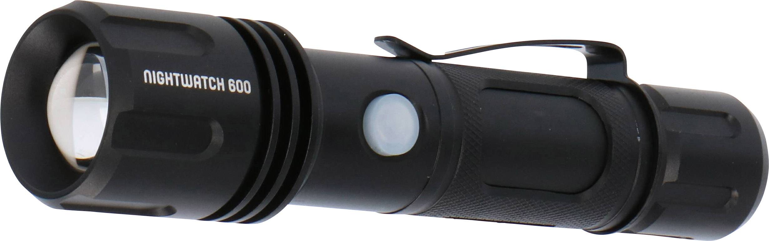 Shada Nightwatch 600 LED Taschenlampe mit USB-Schnittstelle akkubetrieben 600 lm 180 g