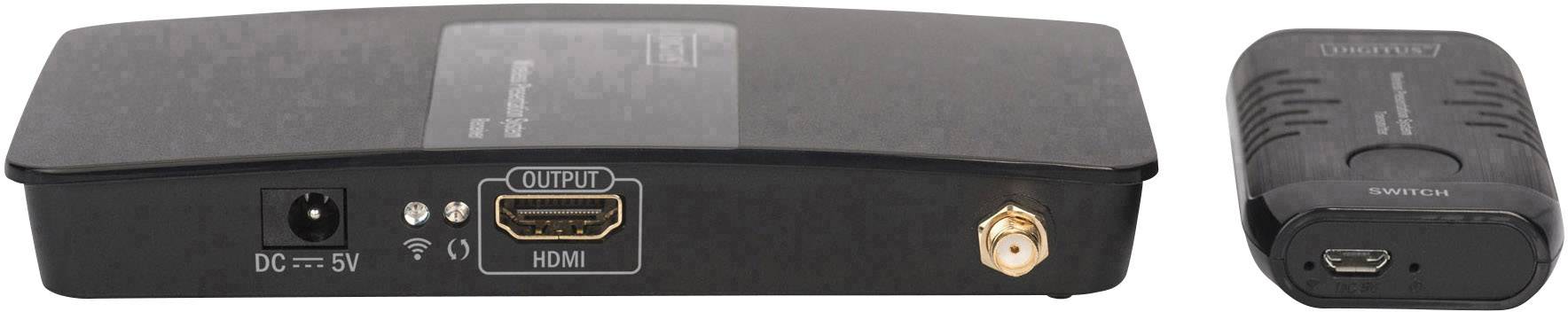 Digitus DS-55306 HDMI-Funkübertragung (Set) 30m 60Hz 1920 x 1080 Pixel HD-Audio, integrierte LED-Anzeige