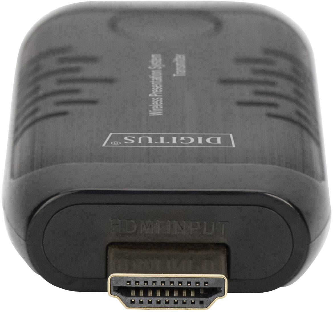 Digitus DS-55307 HDMI-Funkübertragung (Sender) 30 m 60 Hz 1920 x 1080 Pixel HD-Audio, integrierte LED-Anzeige
