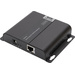 Digitus DS-55125 1 Port HDMI-Empfänger Extender über Netzwerkkabel, Metallgehäuse, Ultra HD-fähig