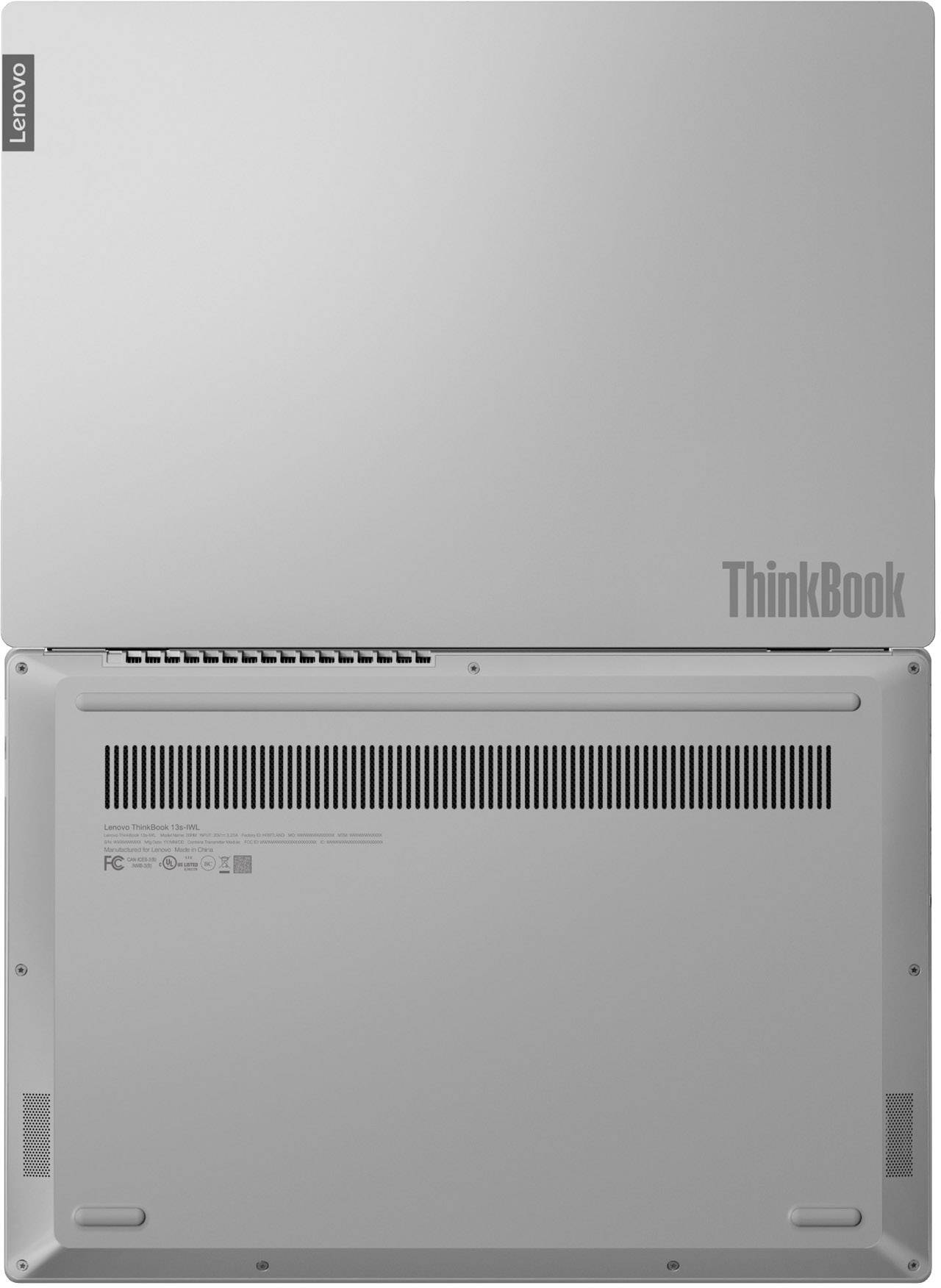 Lenovo ThinkBook 13s 33.8cm (13.3 Zoll) Notebook Intel Core i7 i7-8565U 16GB 512GB SSD Intel UHD Graphics 620 Windows® 10 Pro Grau