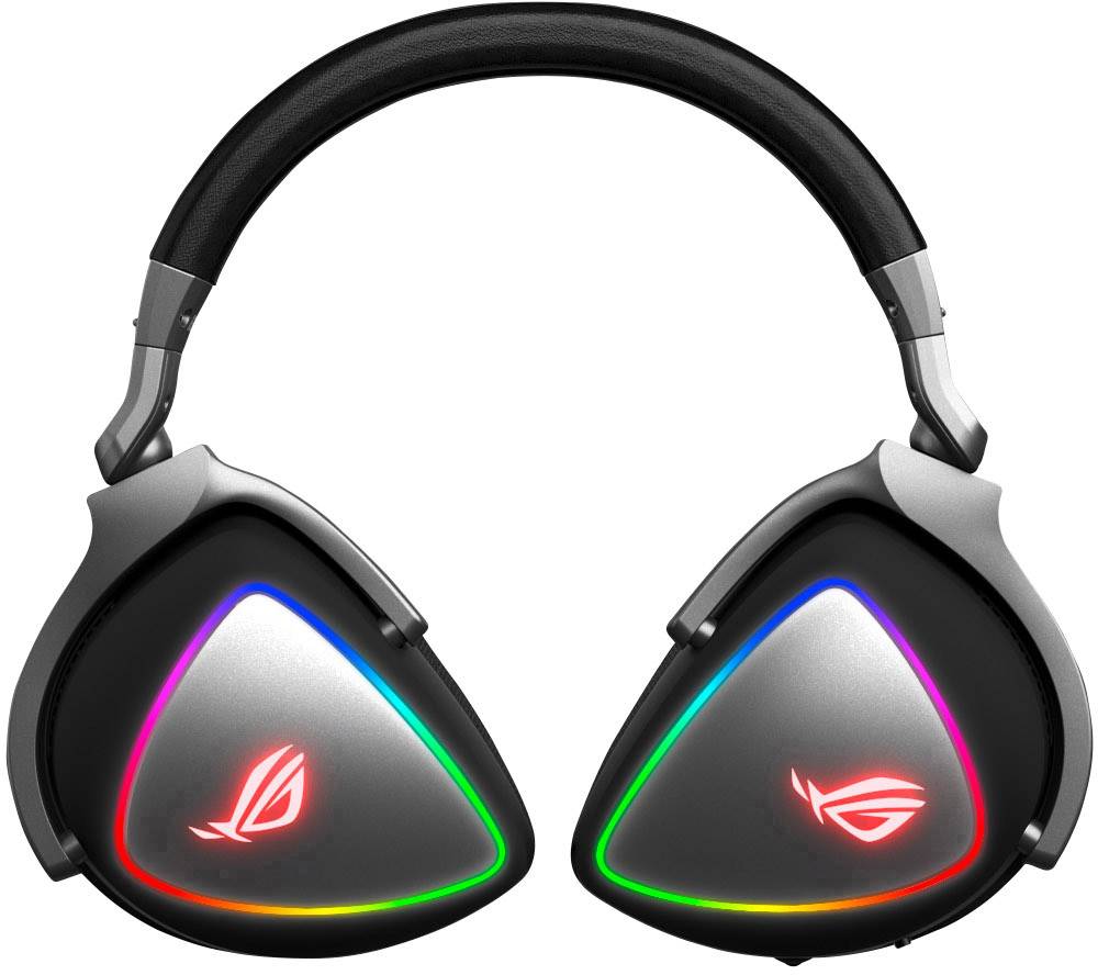 Asus ROG Delta Gaming Over Ear Headset kabelgebunden Stereo Schwarz Mikrofon-Rauschunterdrückung Lautstärkeregelung, Mikrofon-Stummschaltung