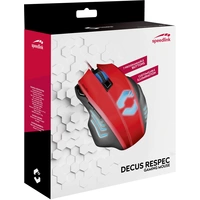 SpeedLink Decus Respec USB-Gaming-Maus Optisch Beleuchtet, Ergonomisch, Gewichts-Tuning, Integrierter Profilspeicher Schwarz, Rot SpeedLink Decus Respec USB-Gaming-Maus Optisch Beleuchtet, Ergonomisch, Gewichts-Tuning, Integrierter Profilspeicher Schwarz, Rot