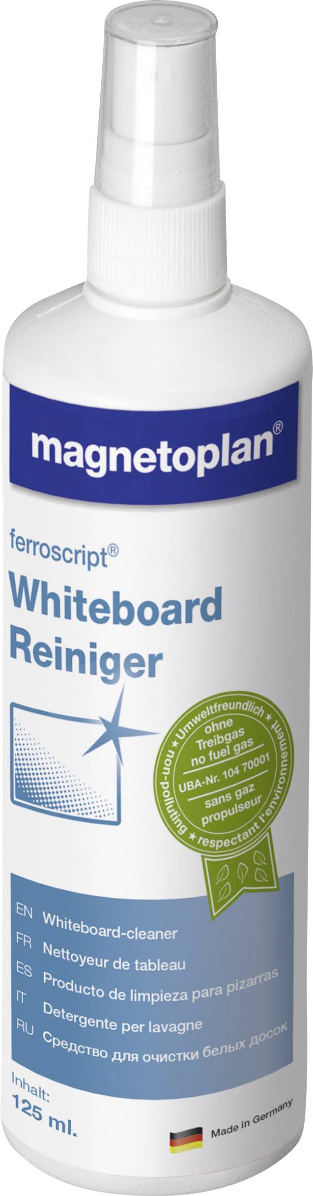 magnetoplan Reinigungsspray Schreibtafel ferroscript 12303 125 ml