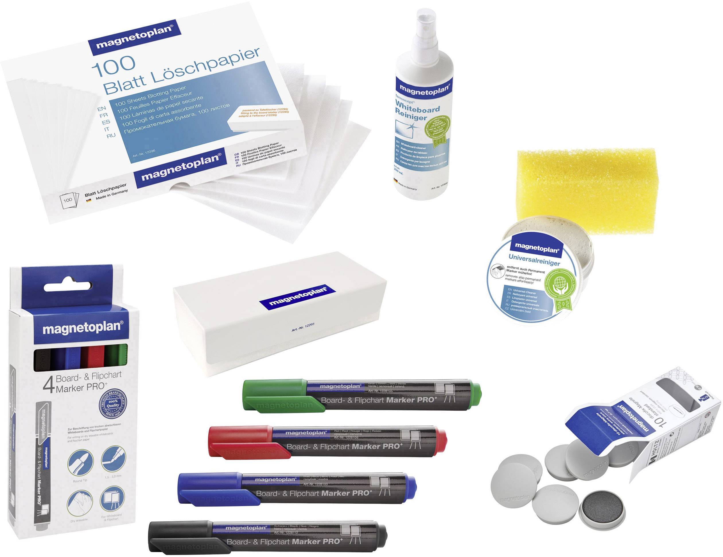 magnetoplan Whiteboard Zubehör-Set ferroscript 12299 1 Set