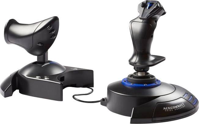 Thrustmaster T.Flight Hotas 4 - Ace Combat 7 Edition Flugsimulator-Joystick USB PlayStation 4, PC Schwarz, Blau inkl
