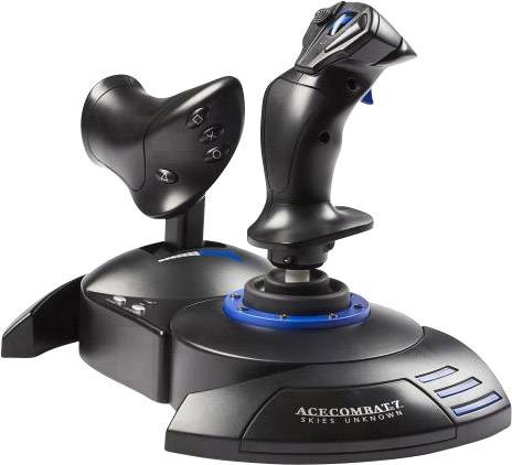 Thrustmaster T.Flight Hotas 4 - Ace Combat 7 Edition Flugsimulator-Joystick USB PlayStation 4, PC Schwarz, Blau inkl