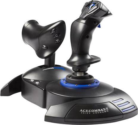Thrustmaster T.Flight Hotas 4 - Ace Combat 7 Edition Flugsimulator-Joystick USB PlayStation 4, PC Schwarz, Blau inkl