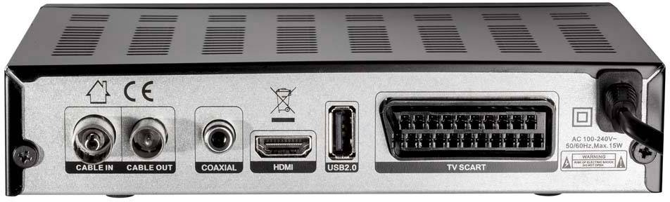 Comag DKR60HD HD-Kabel-Receiver Anzahl Tuner: 1