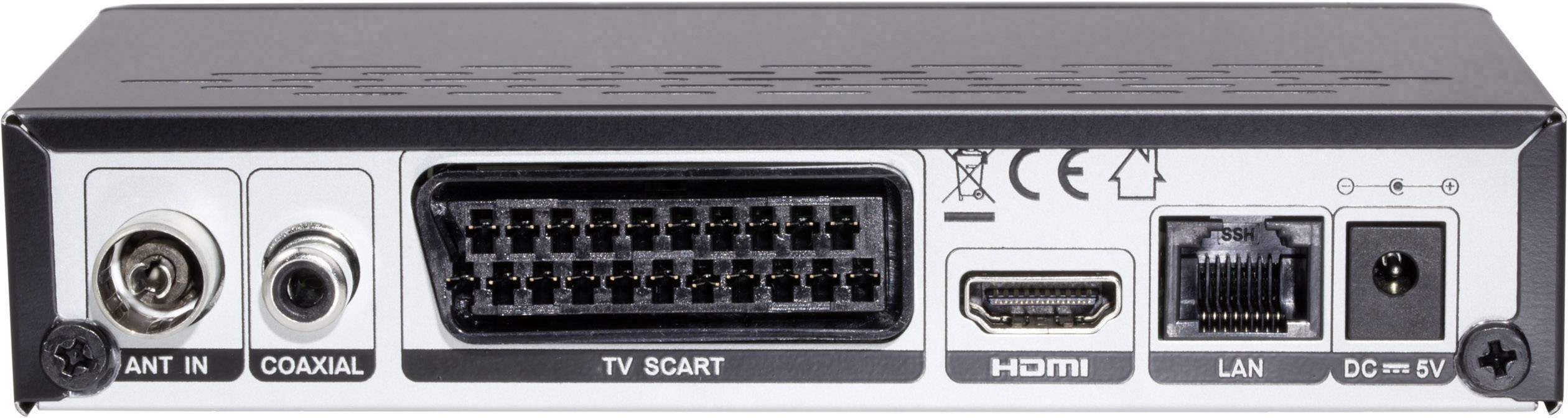 Comag SL30T2 DVB-T2 Receiver Ethernet-Anschluss, Deutscher DVB-T2 Standard (H.265) Anzahl Tuner: 1