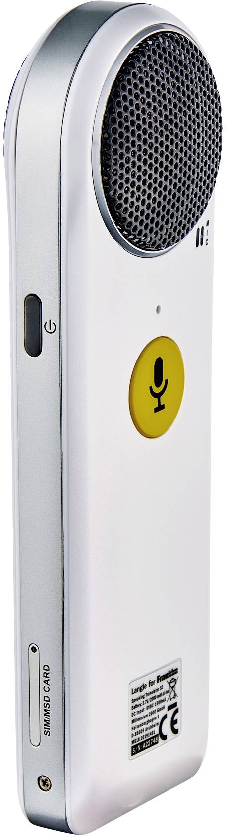 Franklin Mobiler Dolmetscher Langie S2 Deutsch, Englisch, Ukrainisch, Türkisch, Russisch, Französisch, Spanisch, Portugiesisch, Italienisch, Niederl