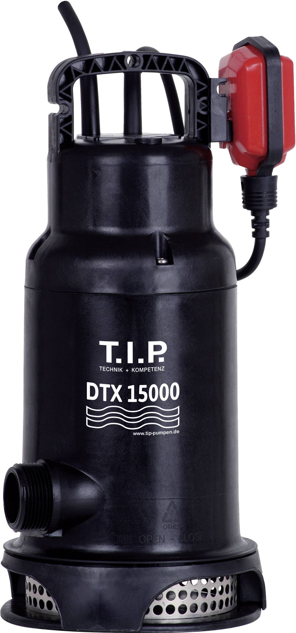 T.I.P DTX 15000 30257 Schmutzwasser-Tauchpumpe 15000 l/h 8m 