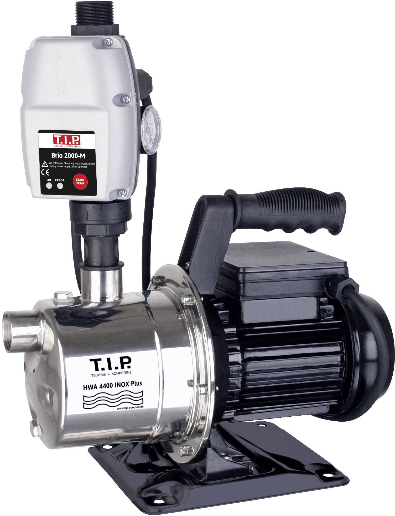 T.I.P. - Technische Industrie Produkte 31192 HWA 4400 INOX Plus Hauswasserwerk 230V 4.250 l/h