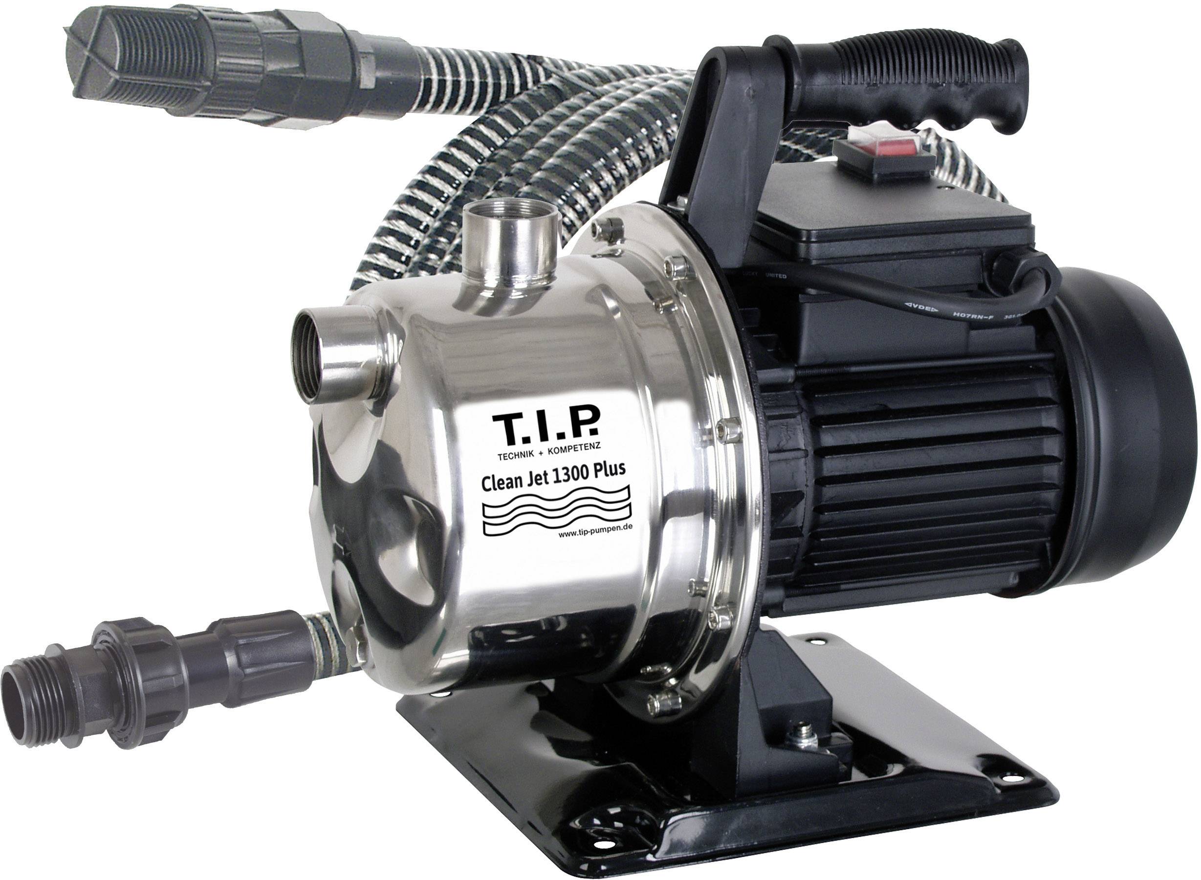 T.I.P. - Technische Industrie Produkte Clean Jet 1300 Plus Gartenpumpe 4400 l/h 50m