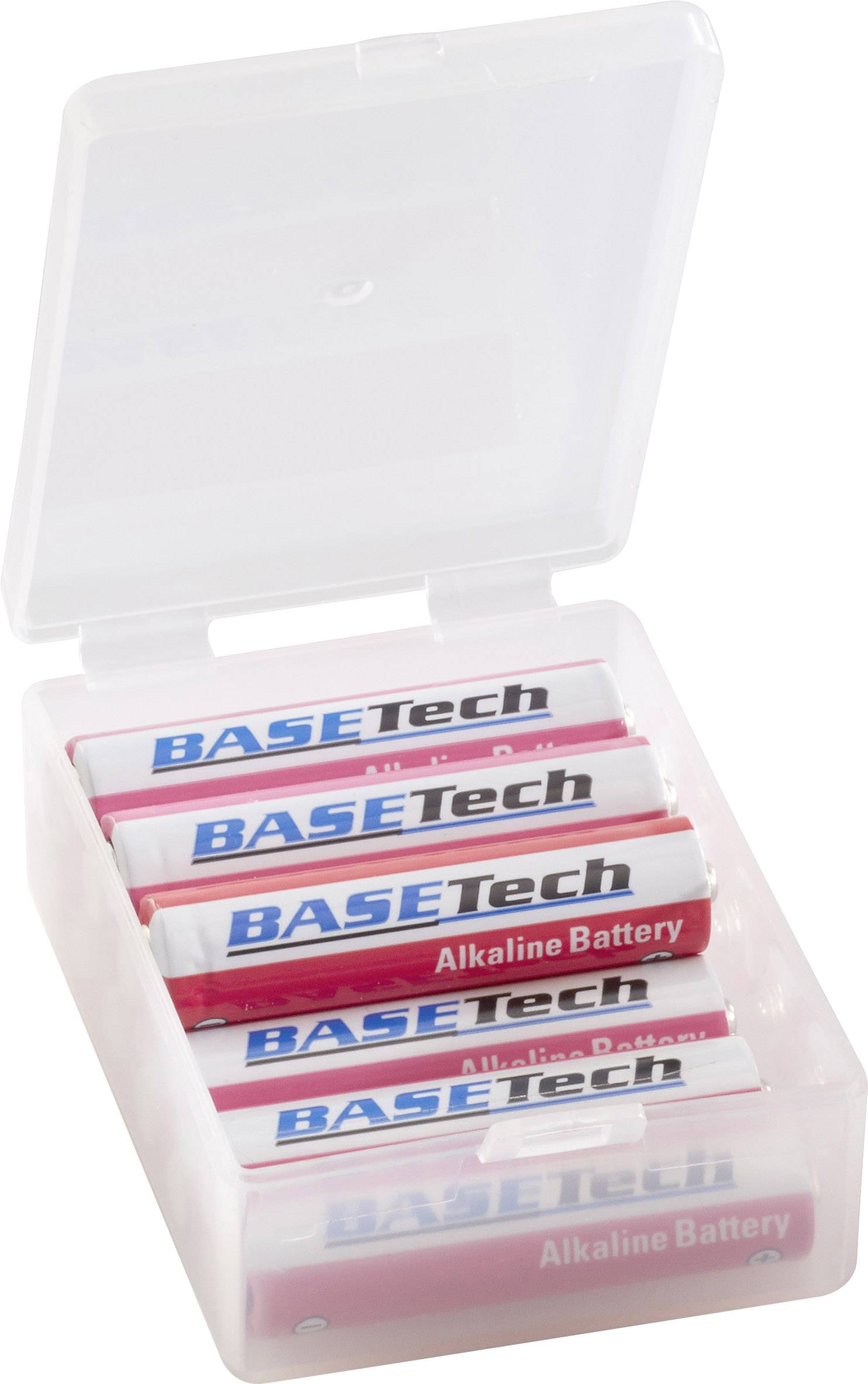 Basetech AAA 12-PK Batteriebox 12x Micro (AAA), 10440 (L x B x H) 62 x 45 x 25mm