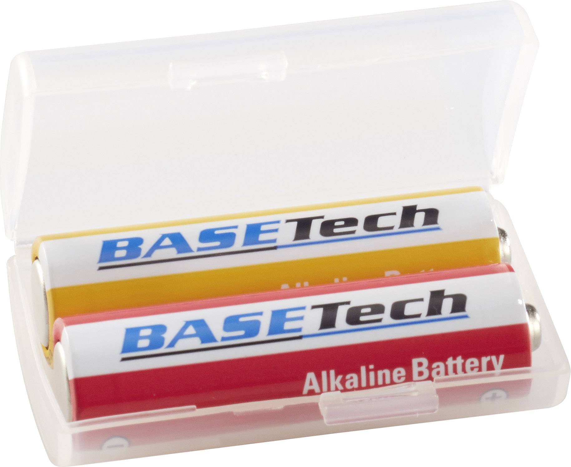 Basetech BT-Box-008 Batteriebox 2x Mignon (AA), 14500 (L x B x H) 53.5 x 35.4 x 17.8mm