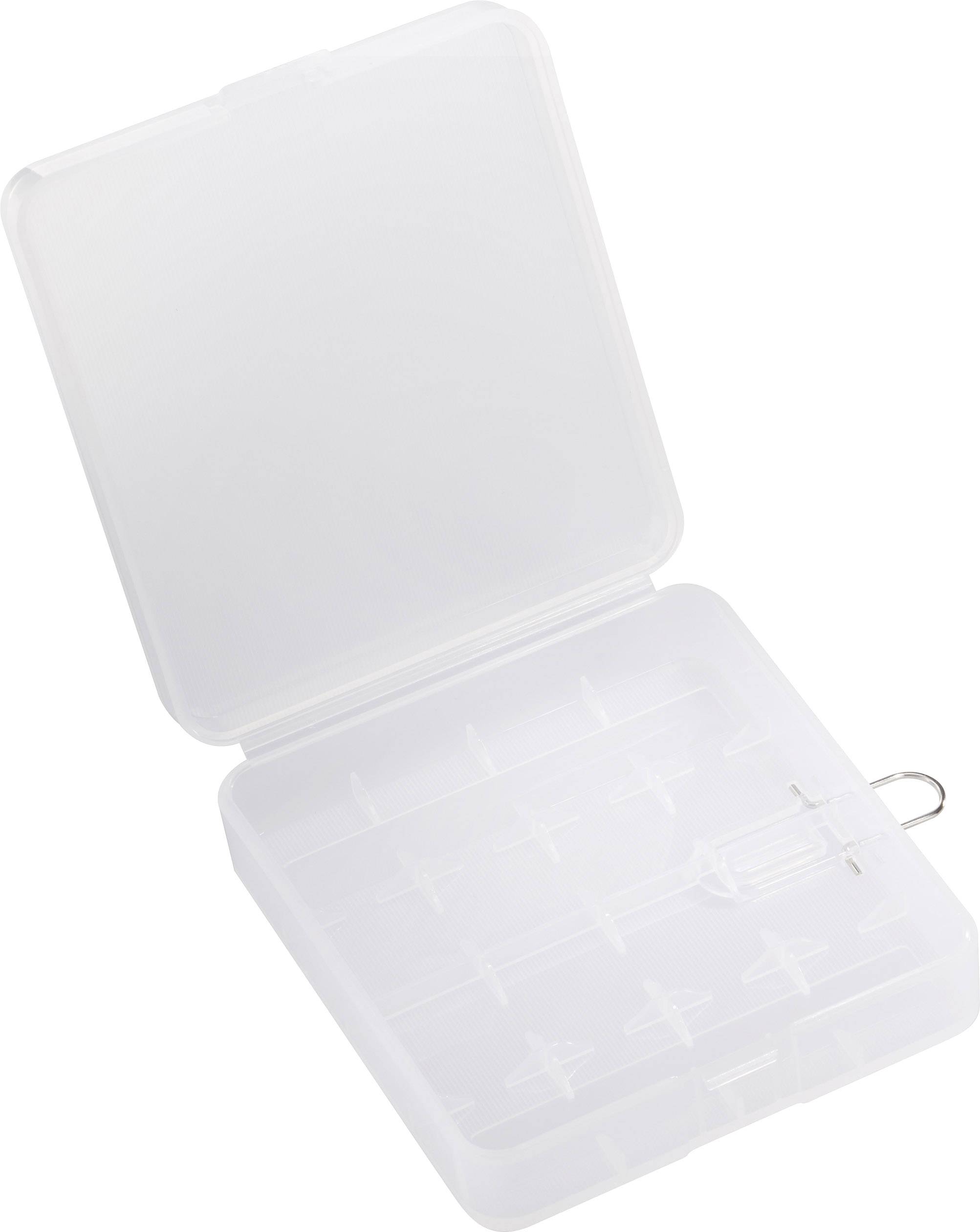 Basetech BT-Box-017 Batteriebox 4x 18650 (L x B x H) 84 x 74 x 23mm