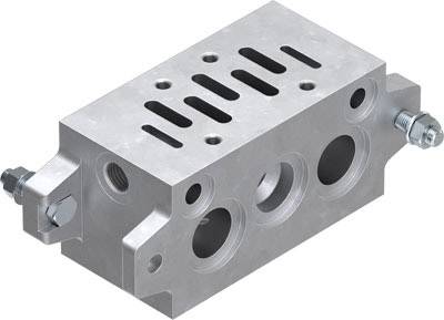 FESTO Verkettungsplatte NAV-1/4-1C-ISO 10173 1St.