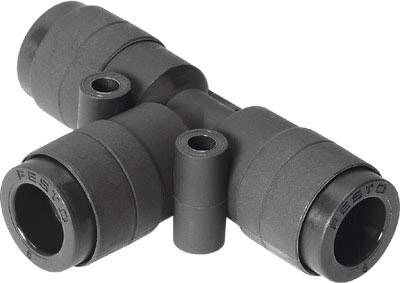 FESTO T-Verbinder 160535 QST-V0-10 Rohr-Ø: 10mm 1St.