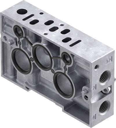 FESTO Verkettungsplatte NAW-1/4-01-VDMA 161102 1St.