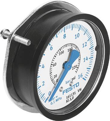 FESTO Manometer 161131 FMAP-63-16-1/4-EN 0 bis 16 bar 1St.