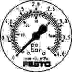 FESTO Manometer 162843 FMAP-63-4-1/4-EN 0 bis 4 bar 1St.