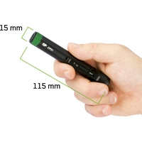 GP Discovery GPDISFLCP21BL812 GPDISFLCP21BL812 Penlight batteriebetrieben LED 115 mm Schwarz GP Discovery GPDISFLCP21BL812 GPDISFLCP21BL812 Penlight batteriebetrieben LED 115 mm Schwarz
