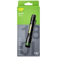GP Discovery GPDISFLC33BK904 LED Taschenlampe batteriebetrieben 150lm 20h 128g GP Discovery GPDISFLC33BK904 LED Taschenlampe batteriebetrieben 150lm 20h 128g
