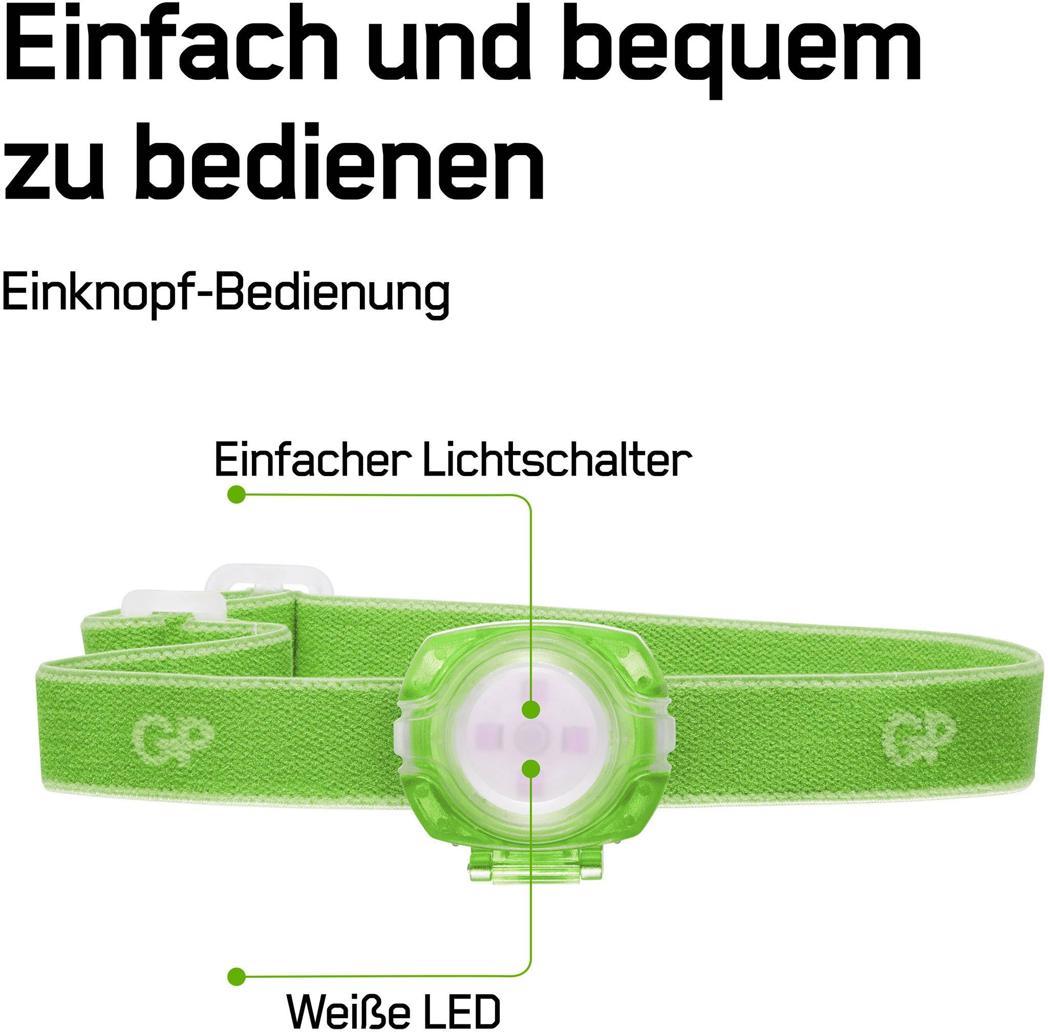 GP Discovery CH31 LED Stirnlampe batteriebetrieben 40lm 6h 260GPACTCH31000