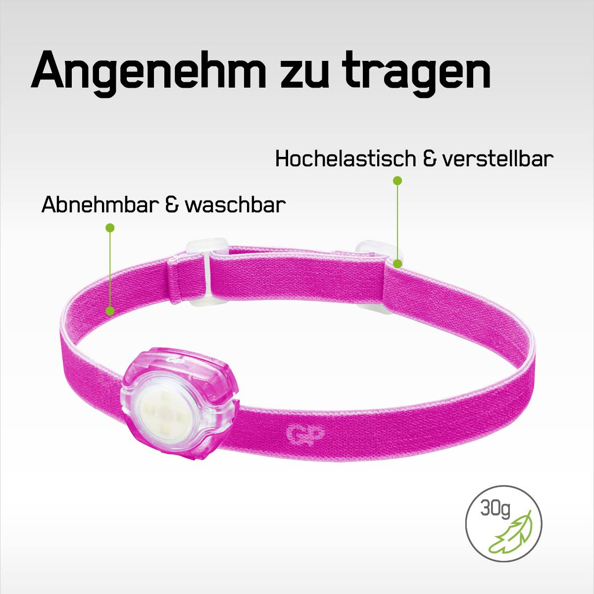 GP Discovery GPDISHLCH31PL416 LED Stirnlampe batteriebetrieben 40 lm 6 h GPDISHLCH31PL416