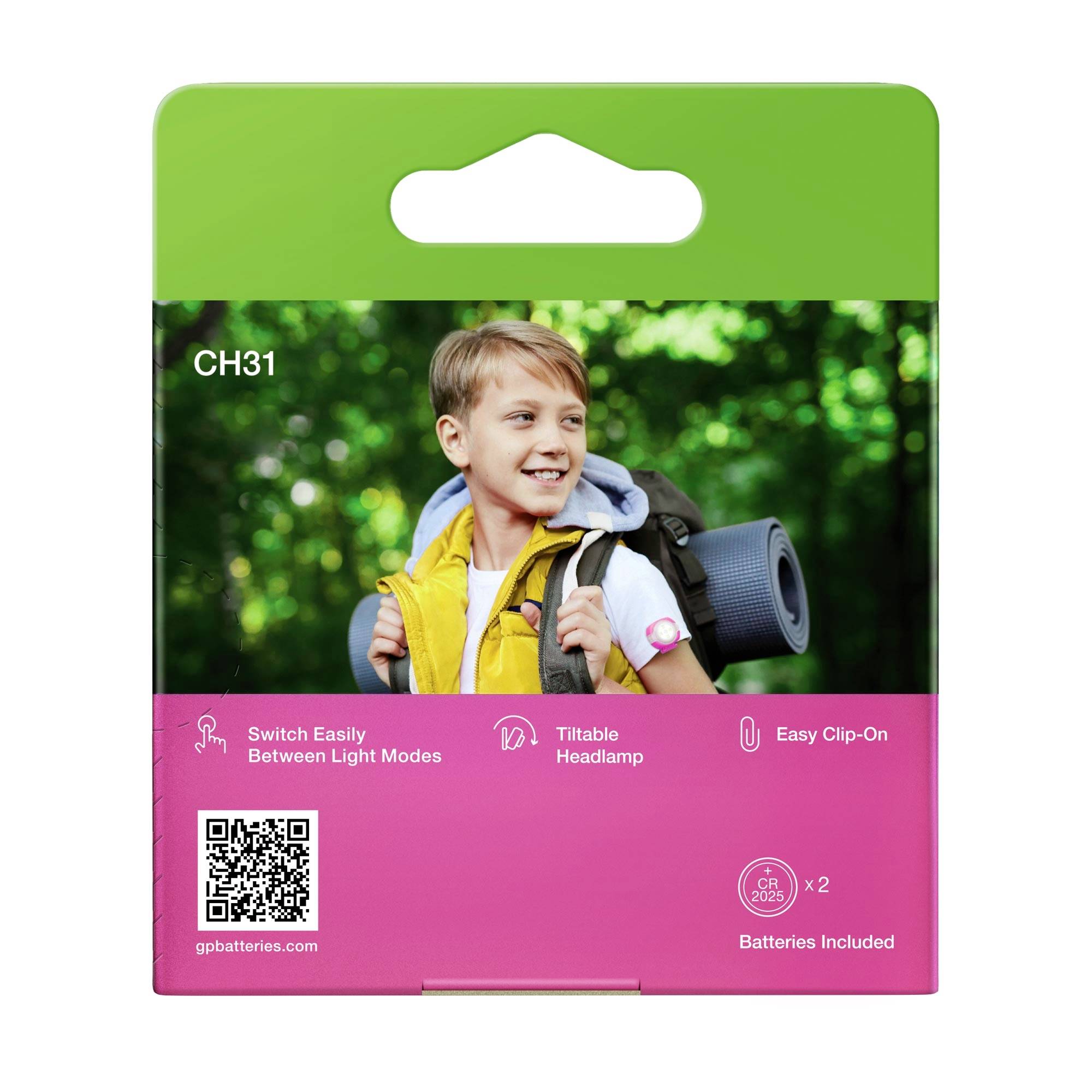 GP Discovery GPDISHLCH31PL416 LED Stirnlampe batteriebetrieben 40lm 6h GPDISHLCH31PL416