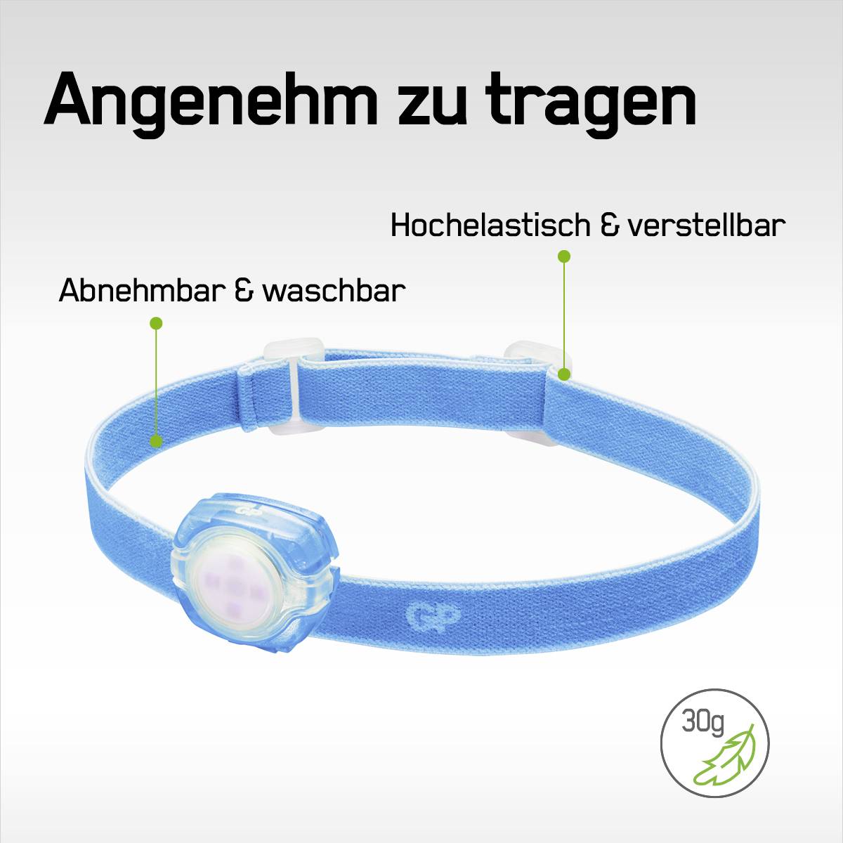 GP Discovery GPDISHLCH31BL447 LED Stirnlampe batteriebetrieben 40 lm 6 h GPDISHLCH31BL447