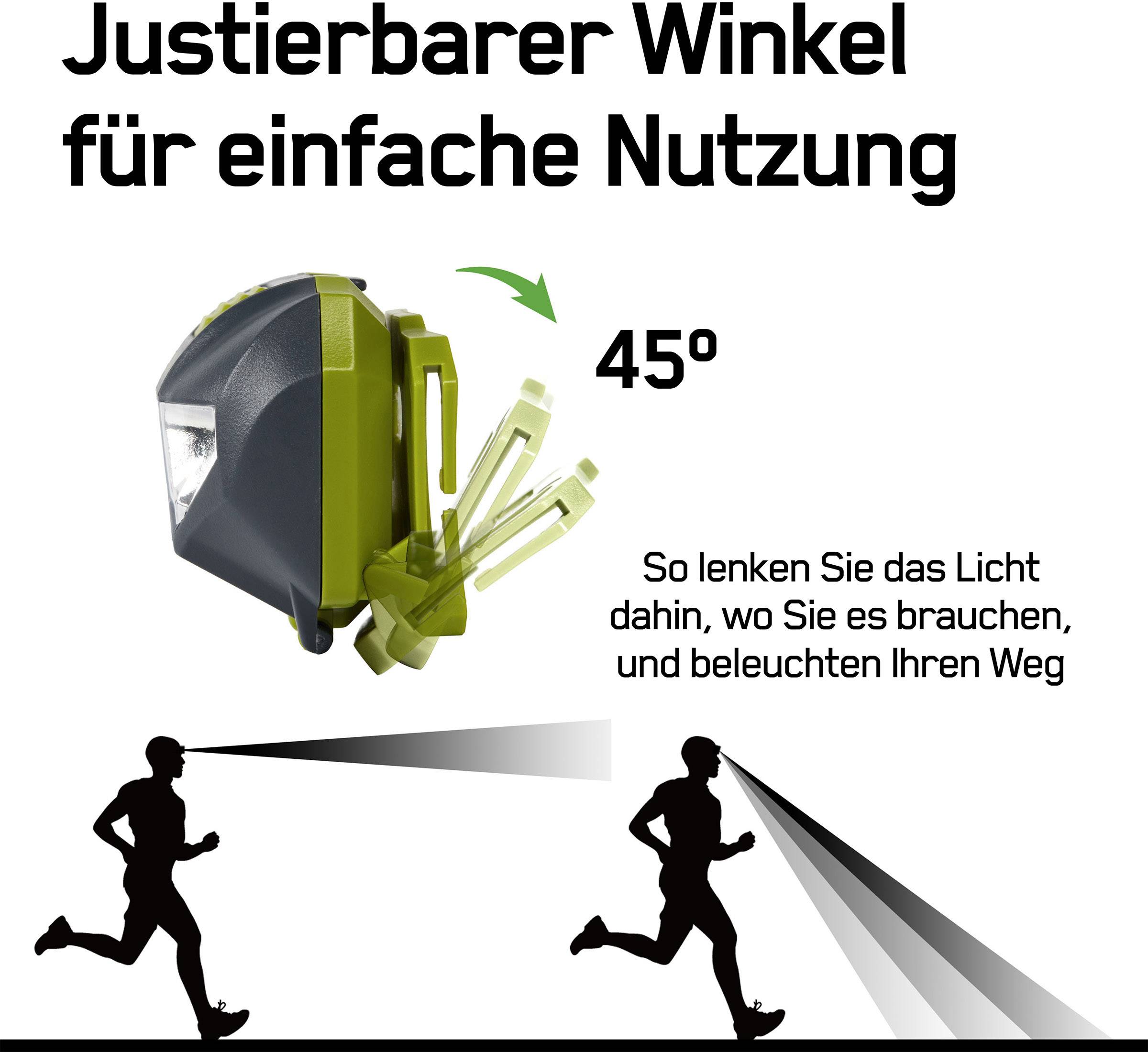 GP Discovery CH32 LED Stirnlampe 80lm 8h 260GPACTCH32000