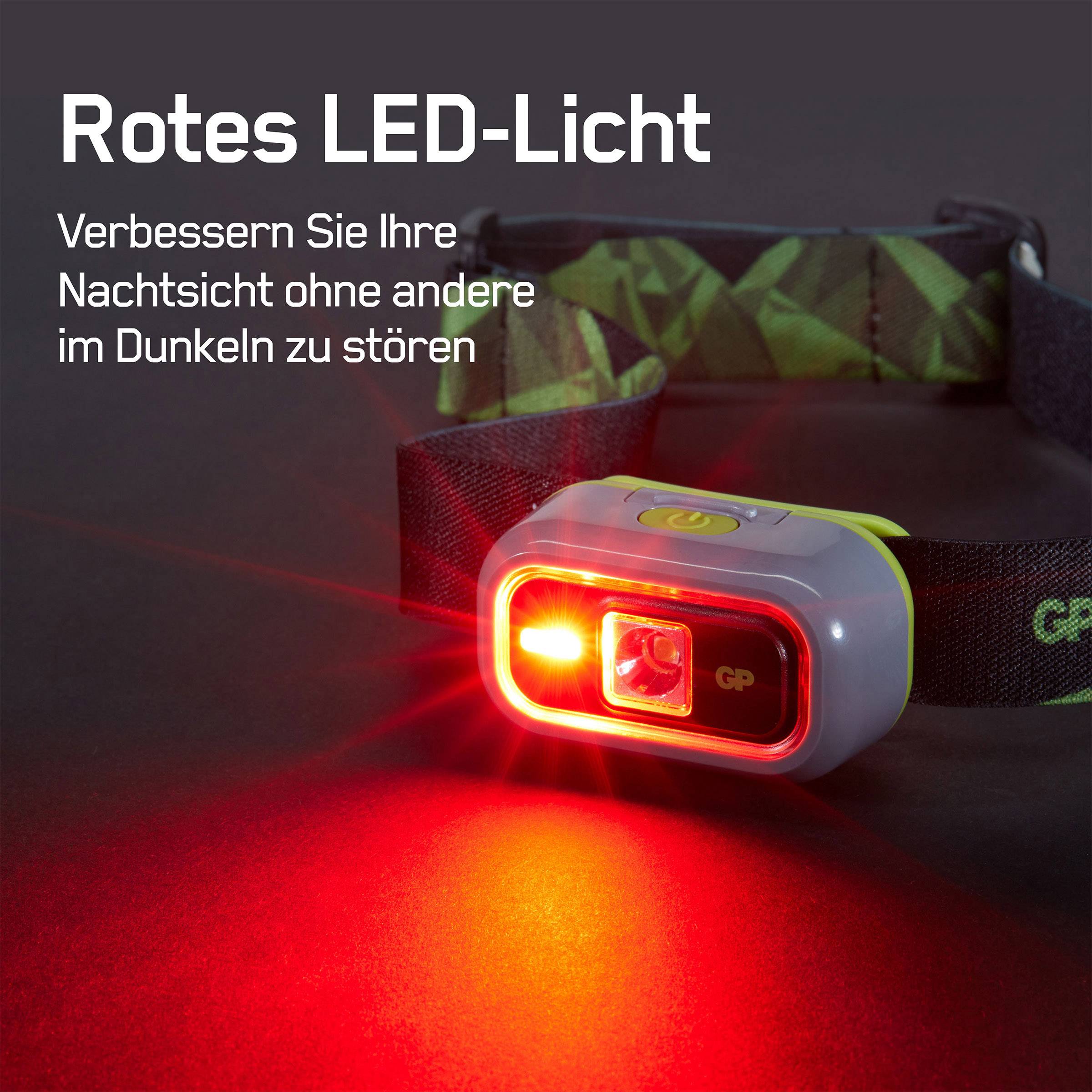 GP Discovery CH33 LED Stirnlampe 100lm 6.5h 260GPACTCH33000