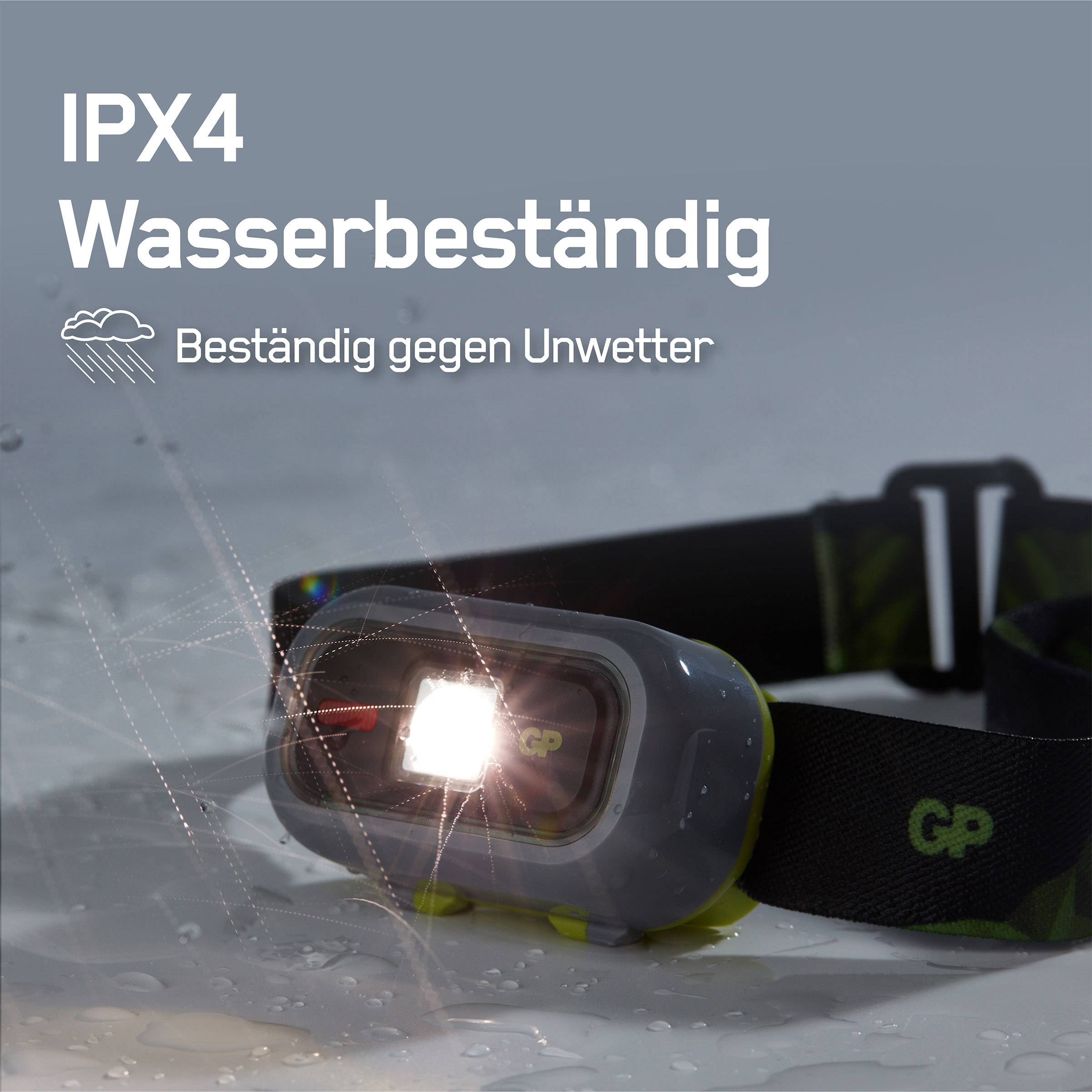 GP Discovery CH33 LED Stirnlampe 100lm 6.5h 260GPACTCH33000