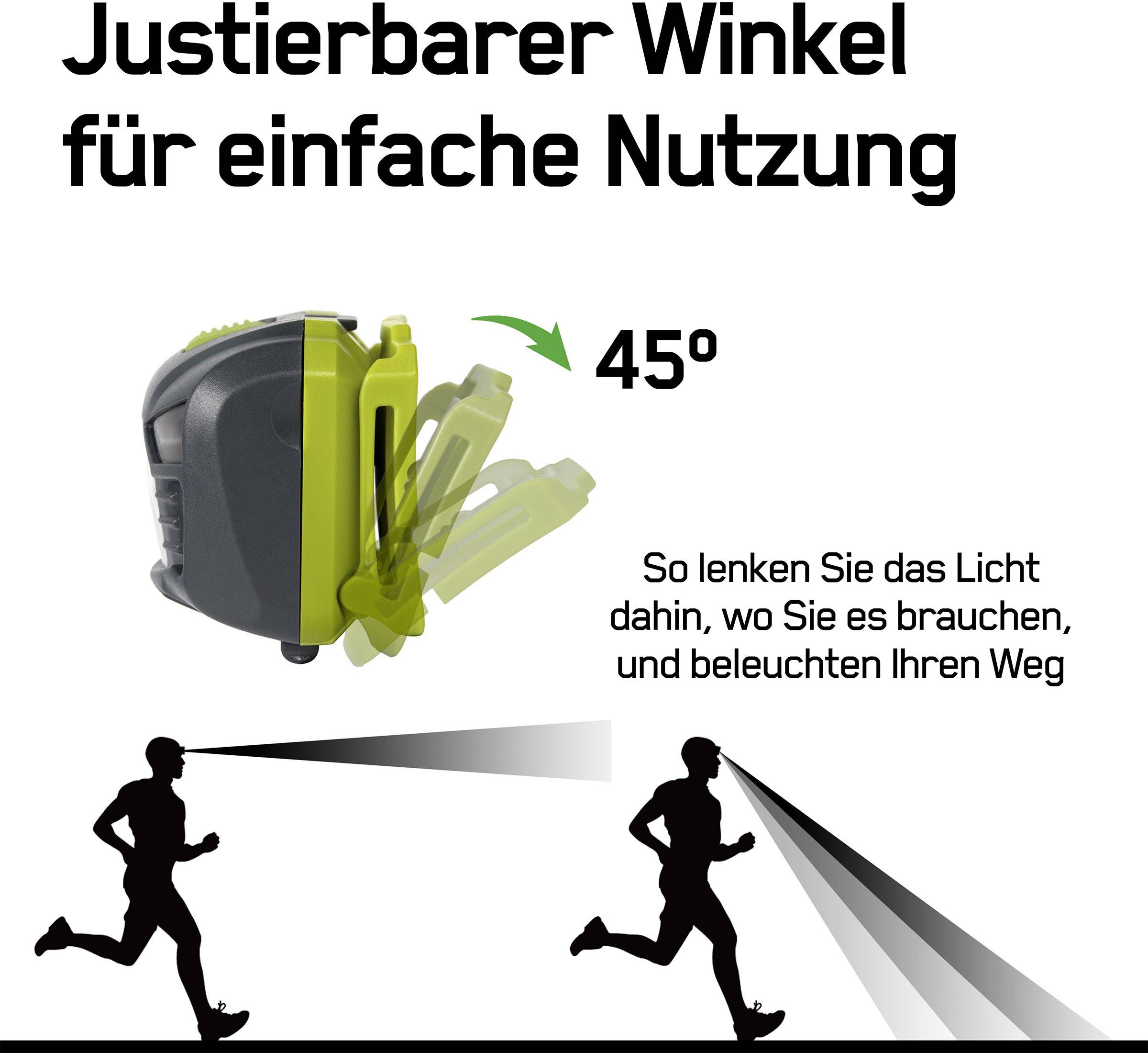 GP Discovery CH34 LED Stirnlampe 100lm 20h 260GPACTCH34000