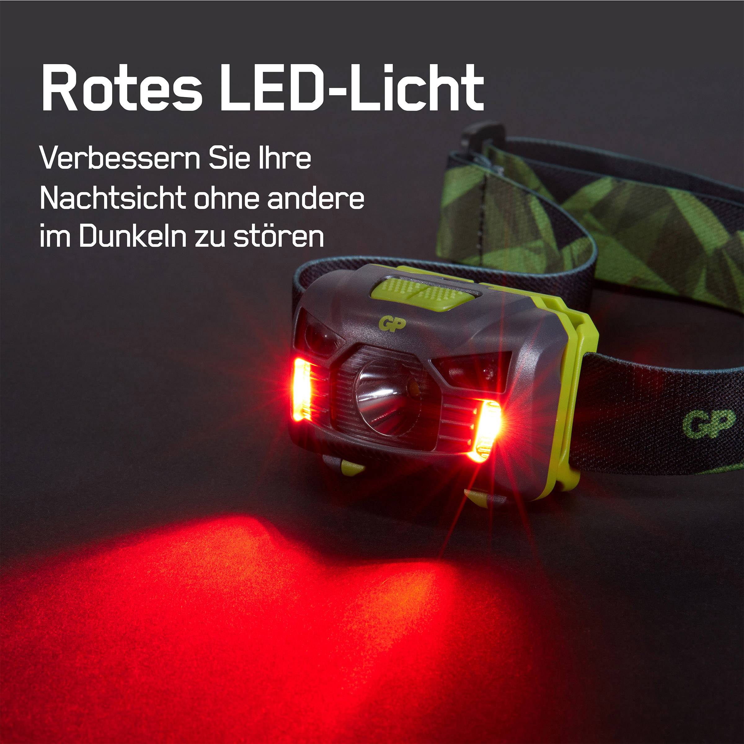 GP Discovery CH34 LED Stirnlampe 100lm 20h 260GPACTCH34000
