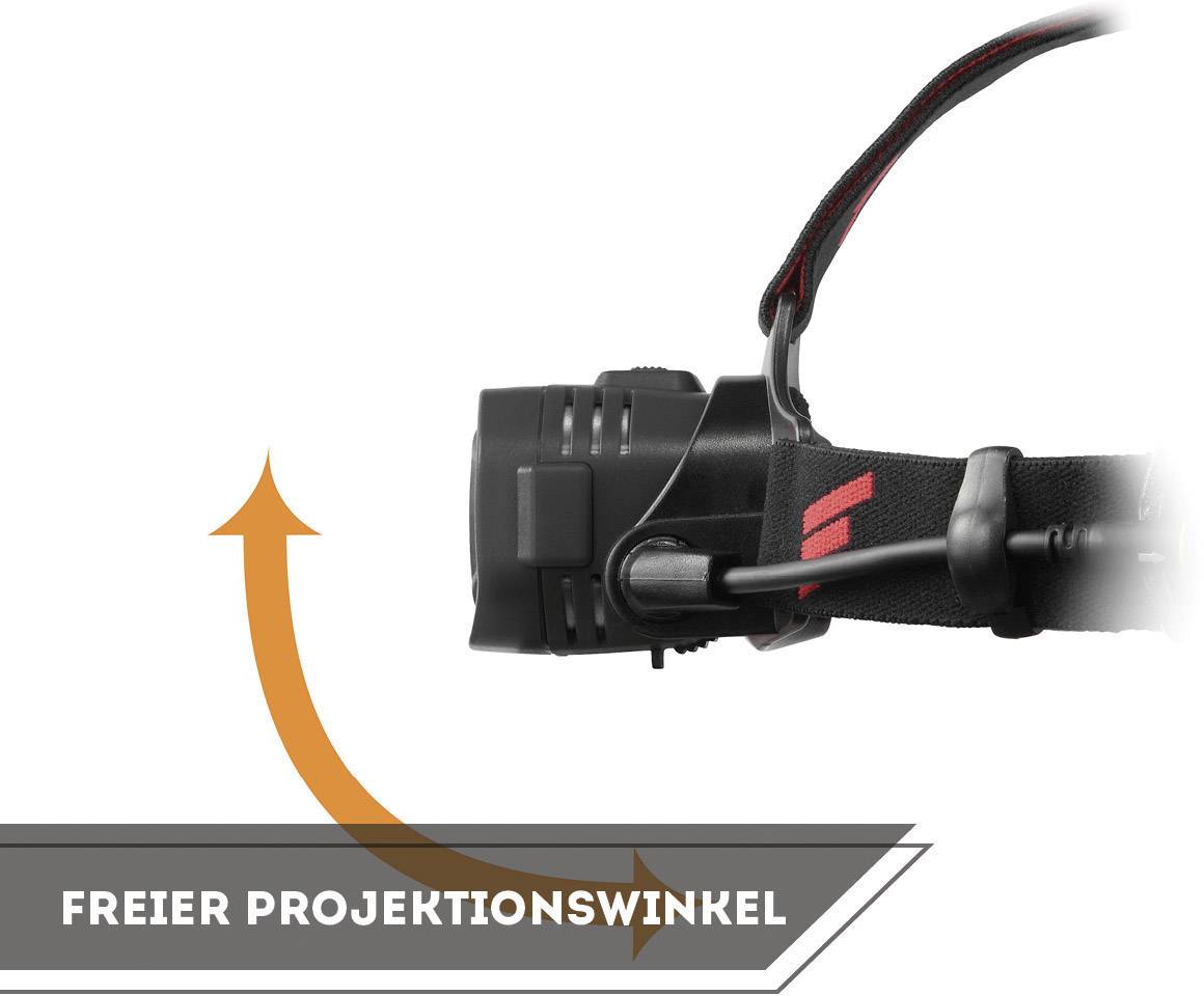 Favour Protech H0717 LED Stirnlampe akkubetrieben 1000lm 45h 270FAHEADH0717