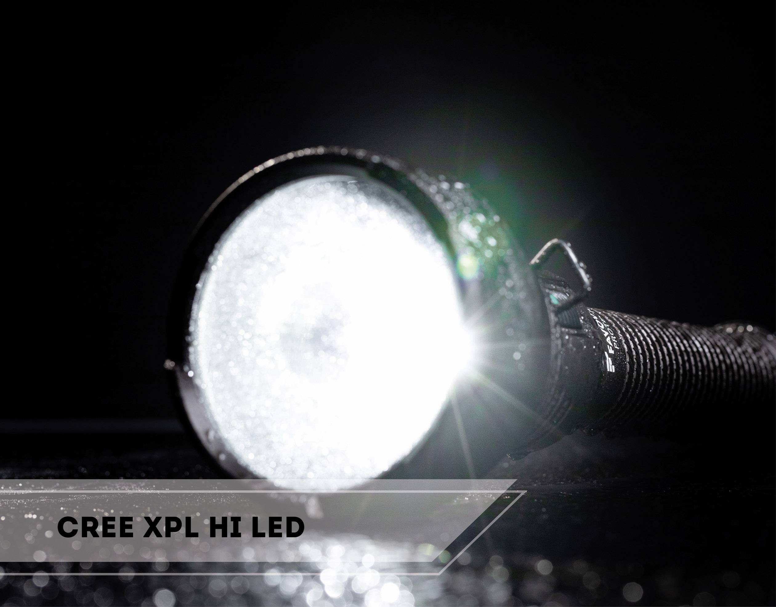 Favour Protech T2617 LED Taschenlampe akkubetrieben 1100lm 24h 725g