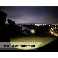 Favour Protech T2617 LED Taschenlampe akkubetrieben 1100lm 24h 725g Favour Protech T2617 LED Taschenlampe akkubetrieben 1100lm 24h 725g