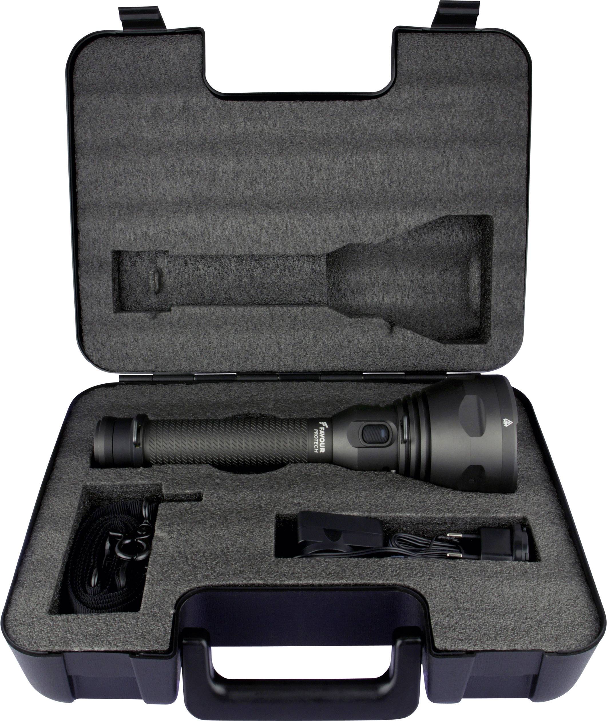 Favour Protech T2617 LED Taschenlampe akkubetrieben 1100lm 24h 725g