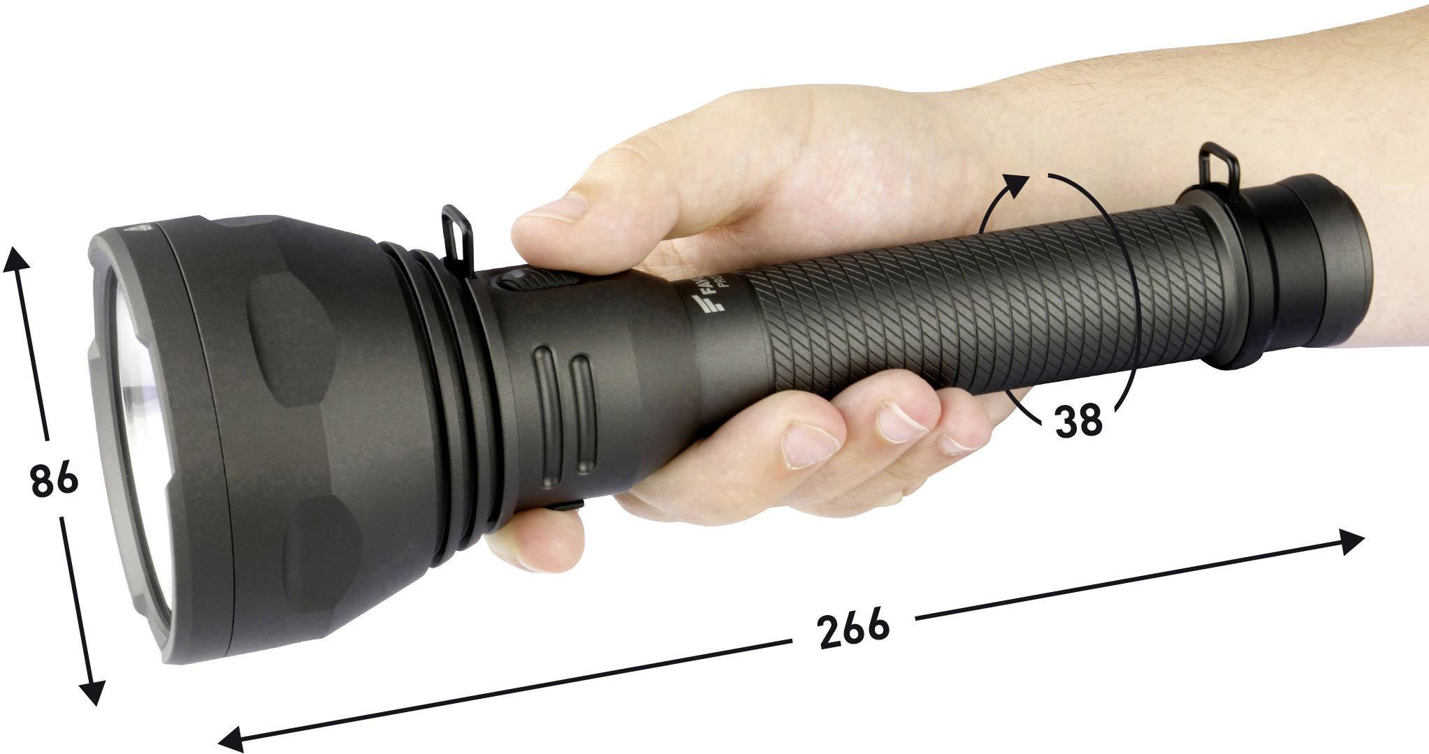 Favour Protech T2617 LED Taschenlampe akkubetrieben 1100lm 24h 725g