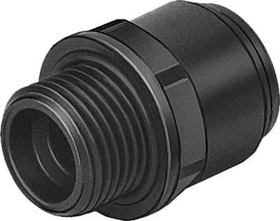 FESTO Steckverschraubung 177682 CQ-3/8-12 Rohr-Ø: 12 mm 1 St.