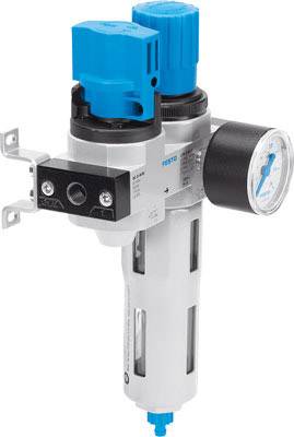 FESTO 185741 LFR-3/4-D-MAXI-KC Wartungseinheit Druckluft, Inerte Gase Betriebsdruck (max.) 16 bar