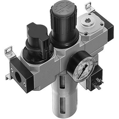FESTO 185767 LFR-1/8-D-MINI-KF Wartungseinheit Druckluft, Inerte Gase Betriebsdruck (max.) 16 bar